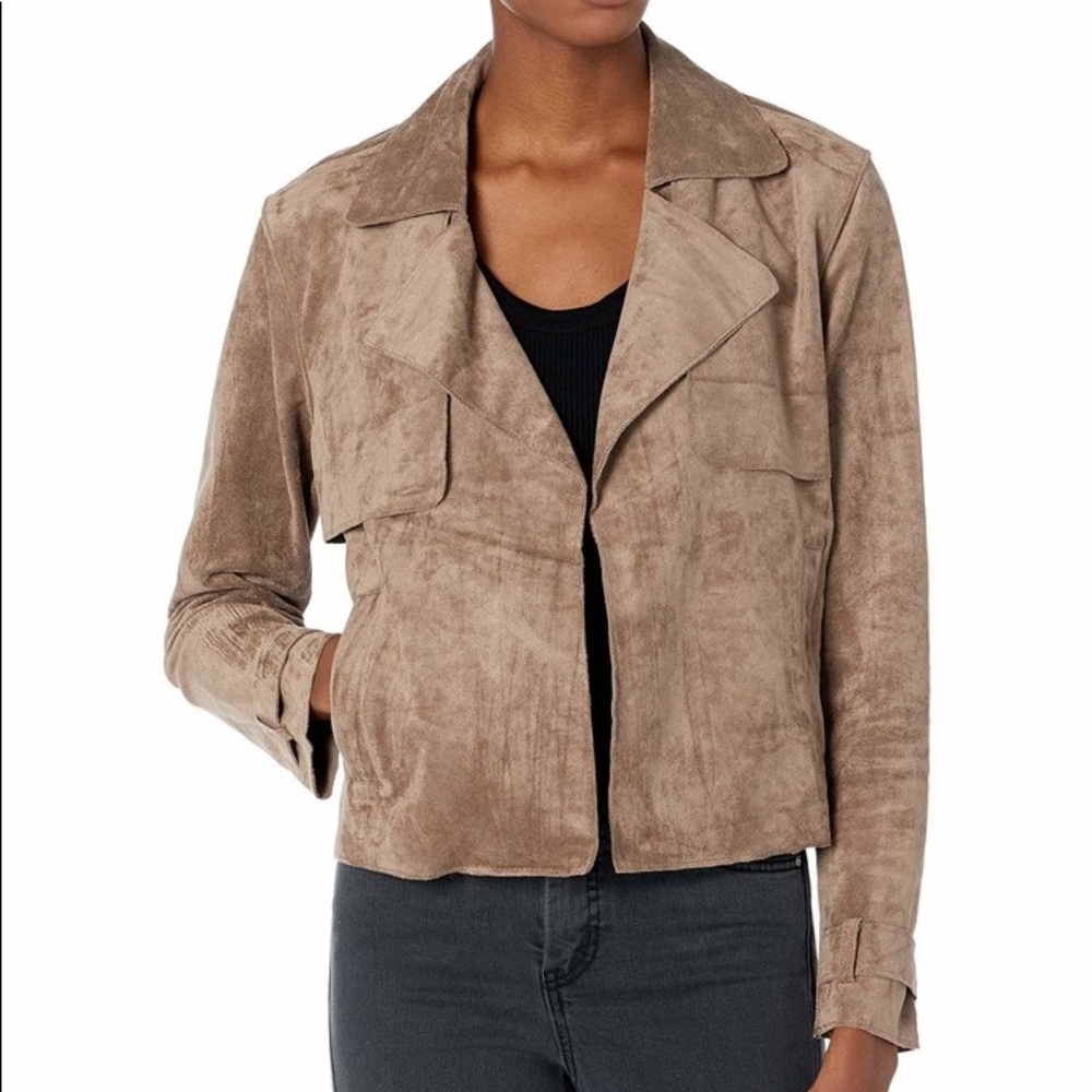 🆕 Blank NYC crop trench jacket